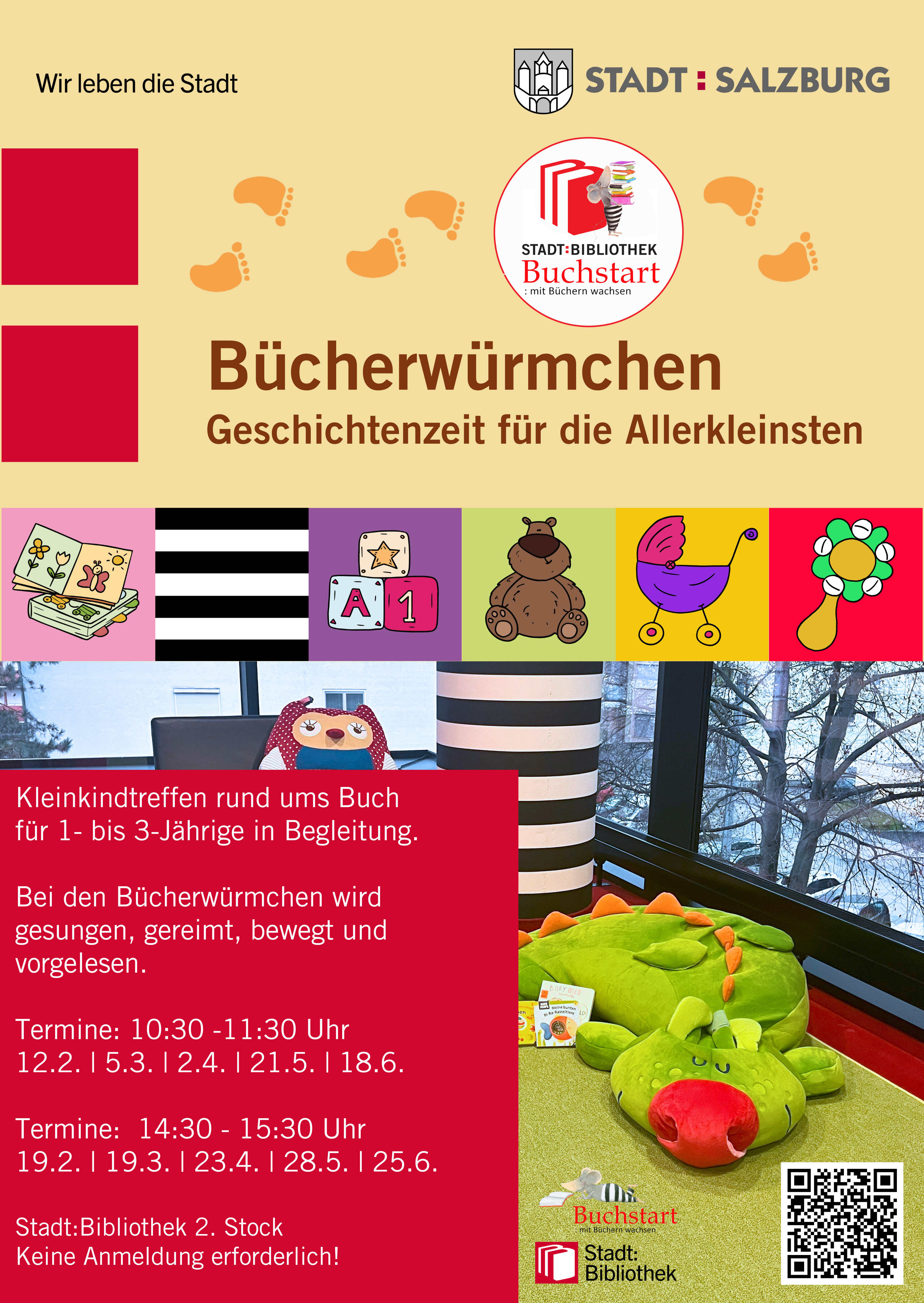 Veranstaltung Bücherwürmchen