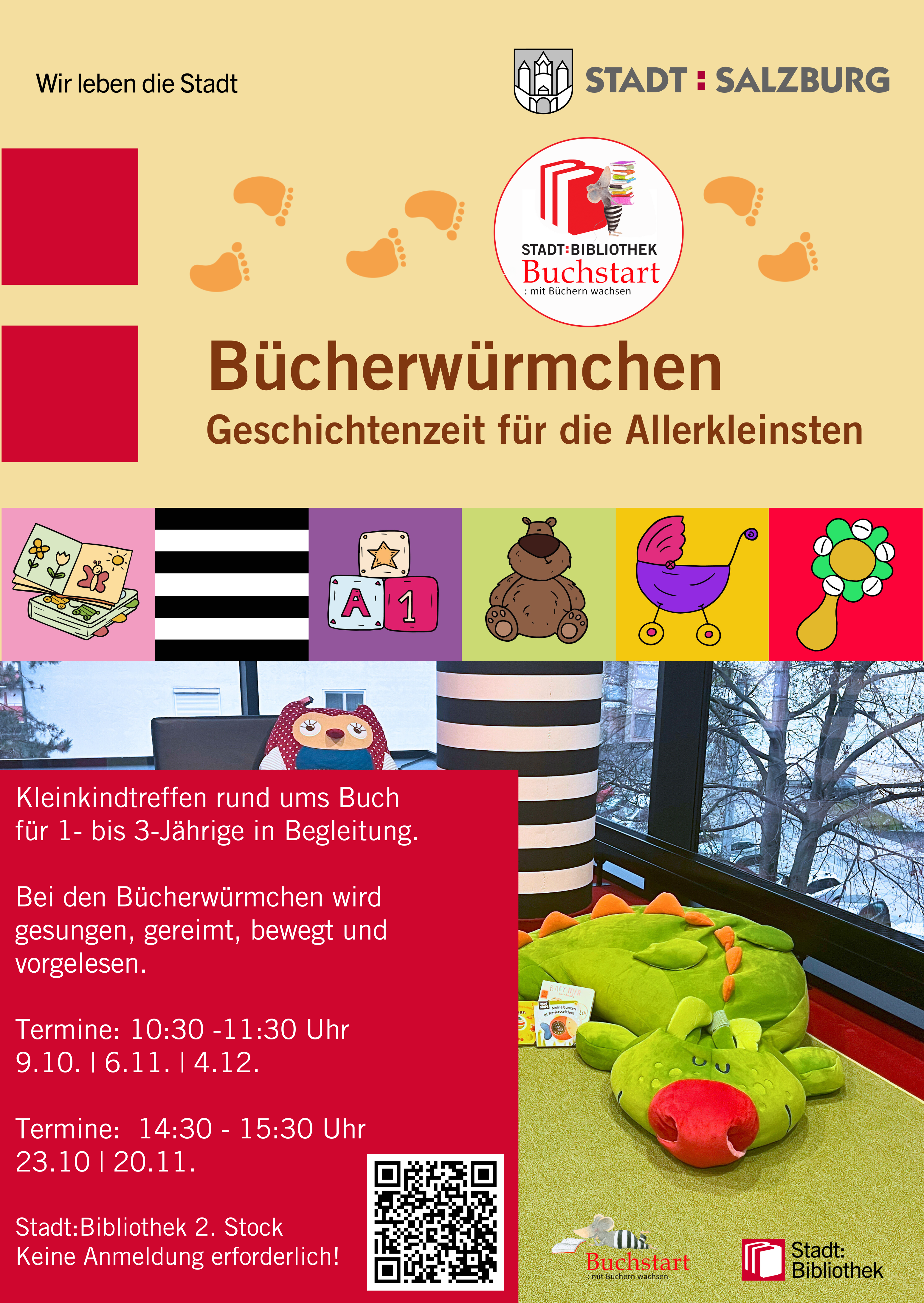 Veranstaltung Bücherwürmchen