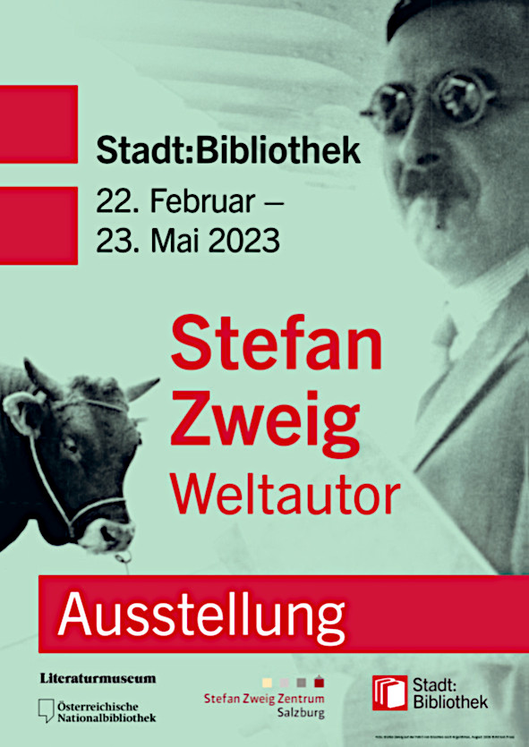 Plakat Stefan Zweig Weltautor