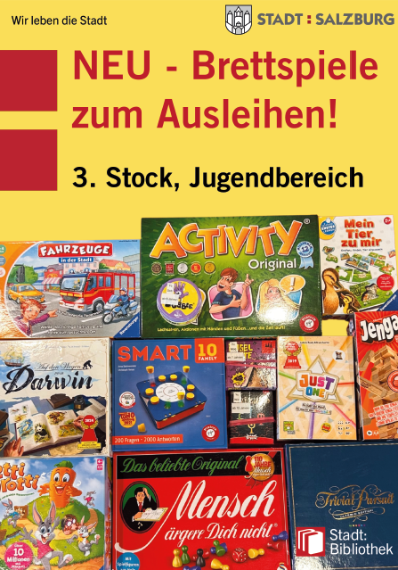 Plakat Brettspiele
